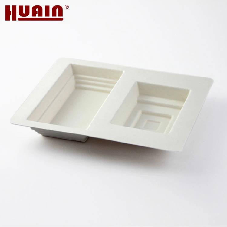 Eco Friendly Custom Bamboo Sugarcane Wet Press Paper Tray