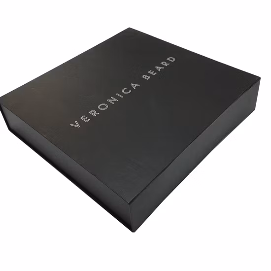 Custom Cardboard Magnetic Closure Foldable Packing Gift Box with Printed Logo