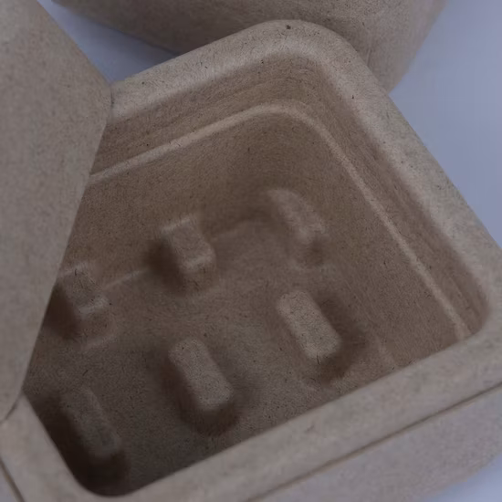 Экологичный изготовленный на заказ бамбуковый лоток для бумаги для влажной прессы сахарного тростника